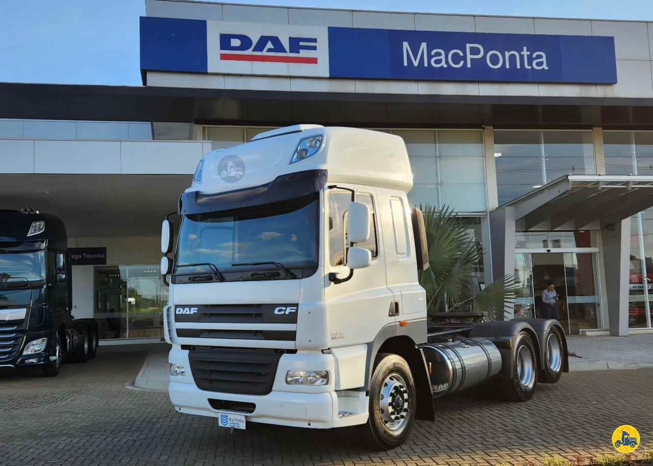 CAMINHAO DAF DAF CF85 410 Cavalo Mecânico Cavalo 6x2 MacPonta Caminhões - DAF - SP SUMARE SÃO PAULO SP